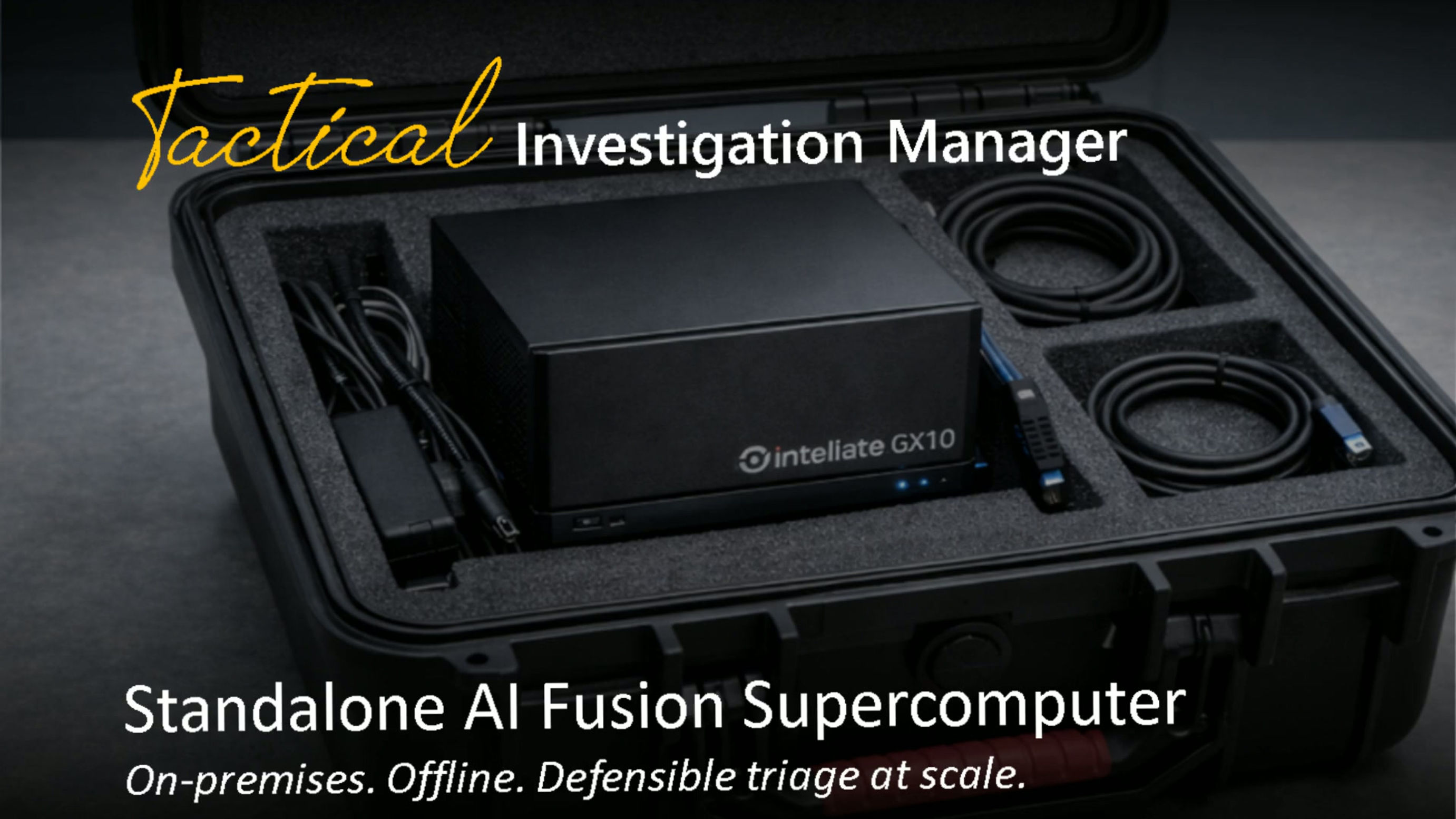 Tactical Case Manager - Overview Video